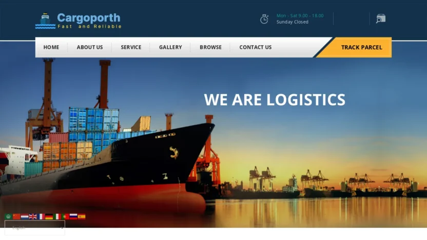 A screenshot of Cargoploths.com