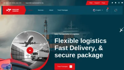 A screenshot of Cargowaylogistics.org