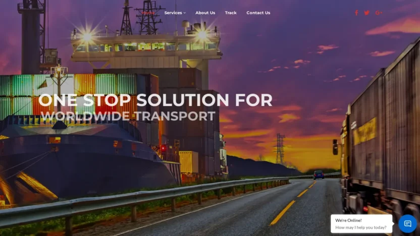 A screenshot of Electro-logistic.com