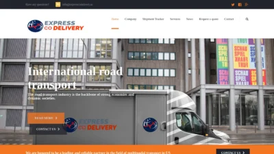A screenshot of Expresscodelivery.us