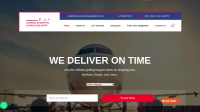 A screenshot of Expressessentialworlddelcm.com