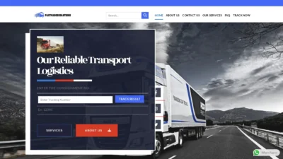 A screenshot of Fastcargosolutions.com