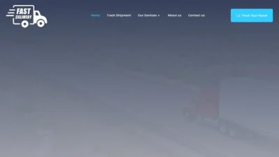 A screenshot of Fastpostdelivery.com