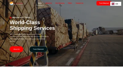 A screenshot of Fe-courierexpress.online