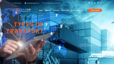 A screenshot of Firstchoicegloballogistics.com