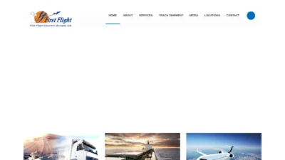 A screenshot of Firstflightwdelivery.services
