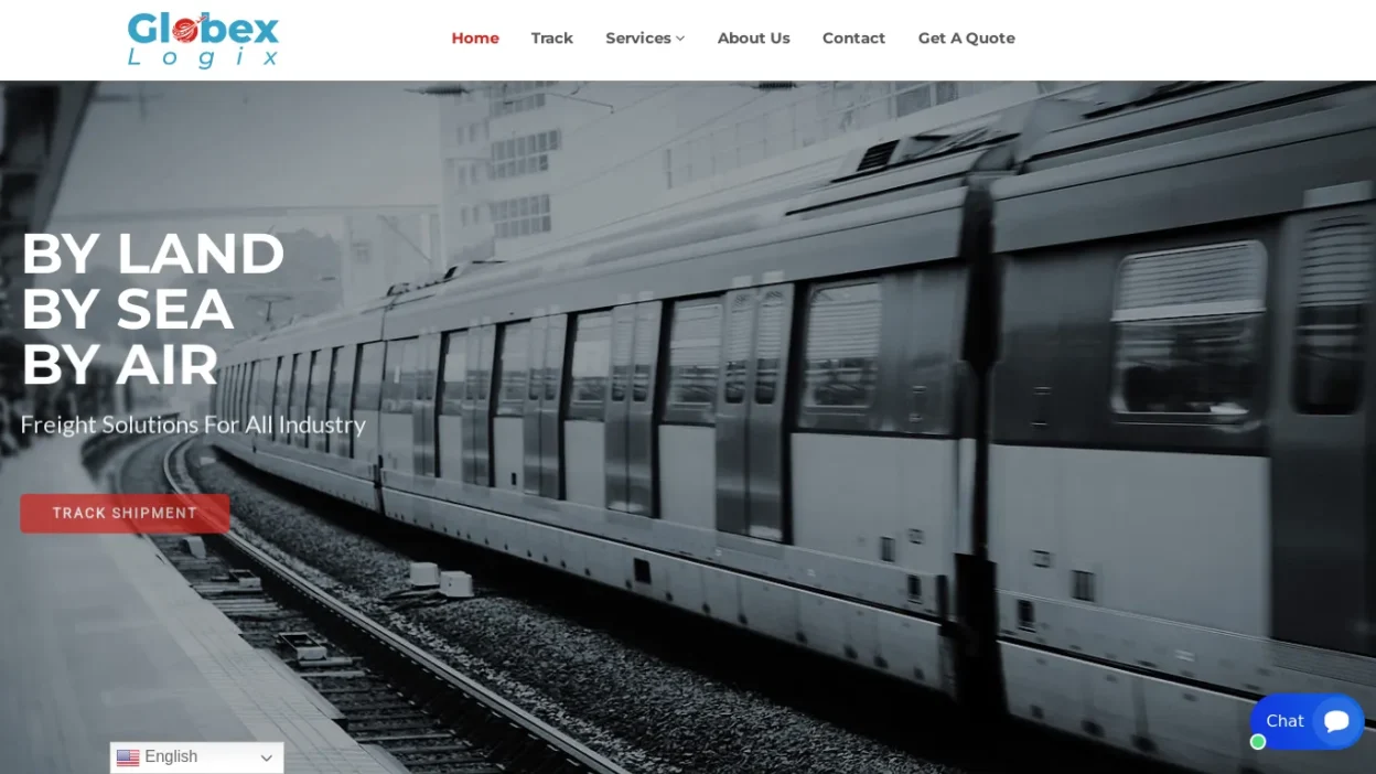 A screenshot of Globexlogix.com