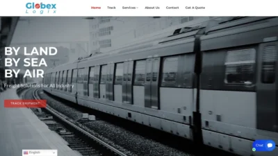 A screenshot of Globexlogix.com