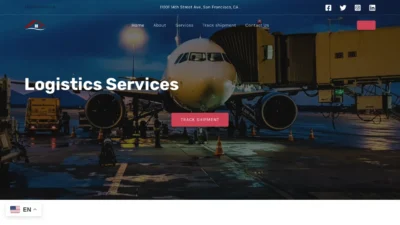 A screenshot of Glodeliveryagency.com