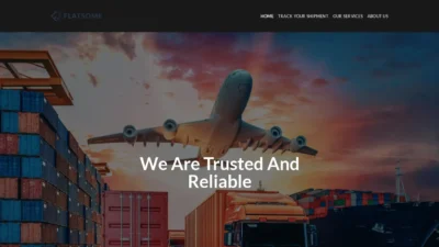 A screenshot of Greenworldwidedelivery.com