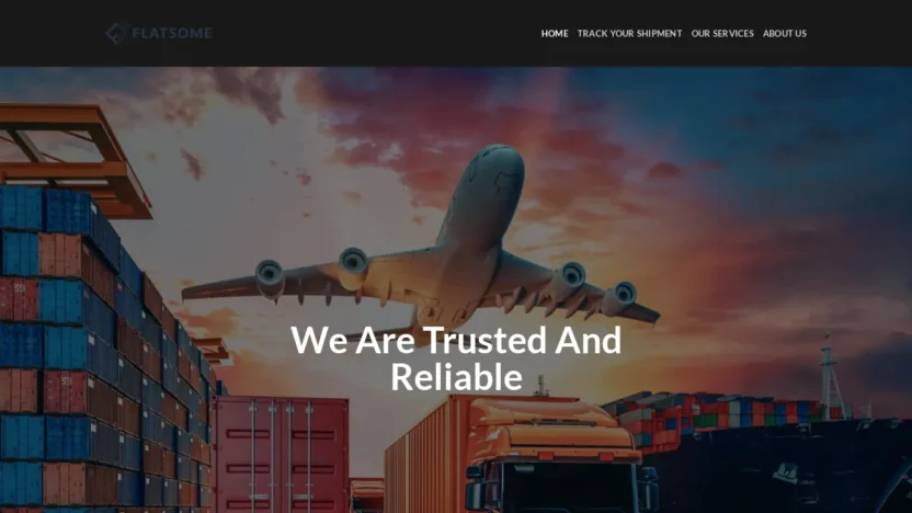 A screenshot of Greenworldwidedelivery.com