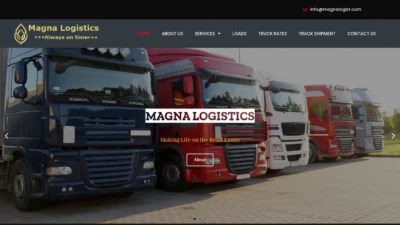 A screenshot of Magnalogist.com
