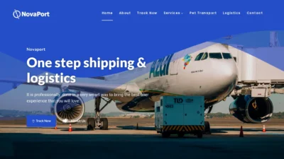 A screenshot of Novaports.com