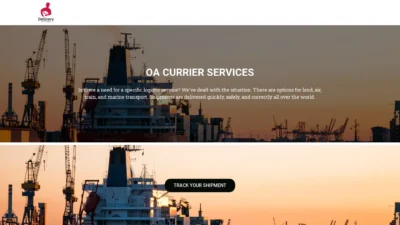 A screenshot of Oacurrier.online