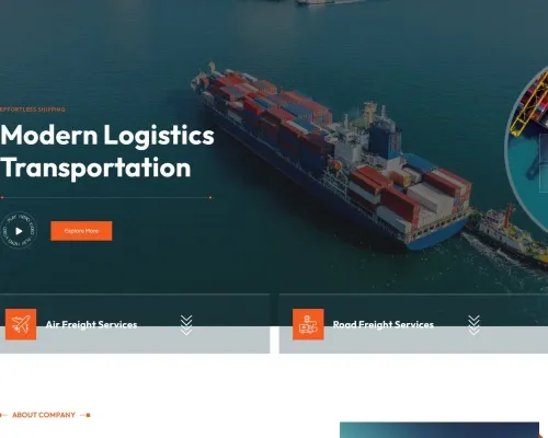 Screenshot of Scam Courier Primegoexpress.com