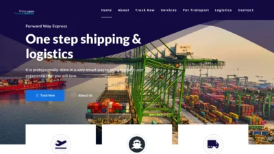 A screenshot of Primelogisticcarriers.com