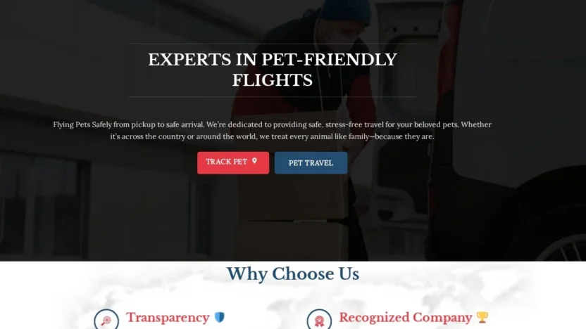 Review safepetflight.com
