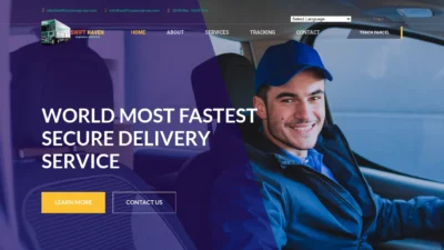 A screenshot of Swifthavenexpress.com