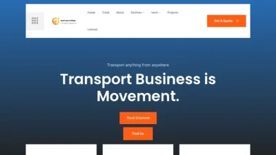 A screenshot of Swiftlineexpresslogistic.com