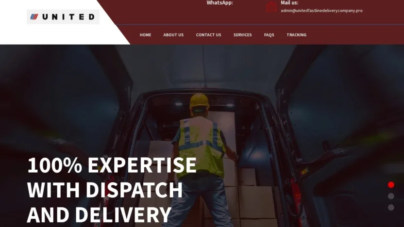 Review unitedfastlinedeliverycompany.pro