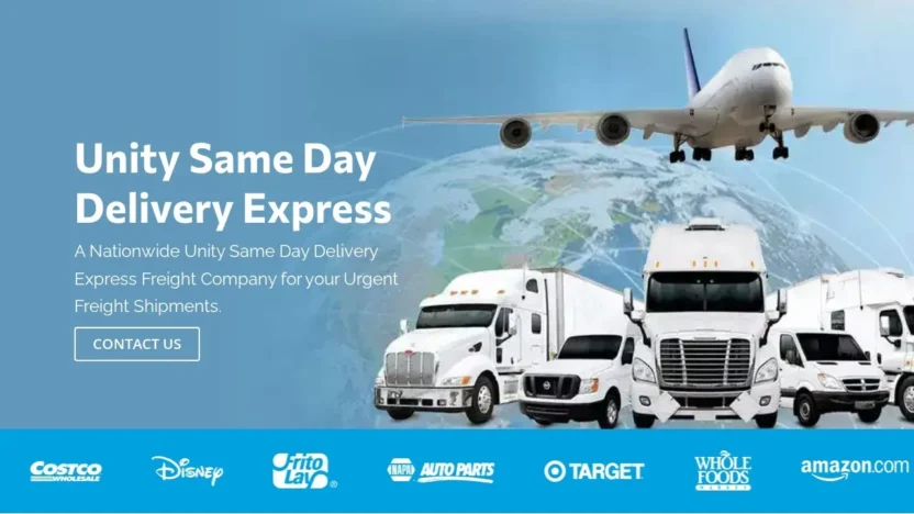 Review unitysamedaydeliveryexpress.com