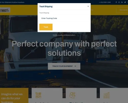 Screenshot of Scam Courier Upscaleswiftdelivery.com