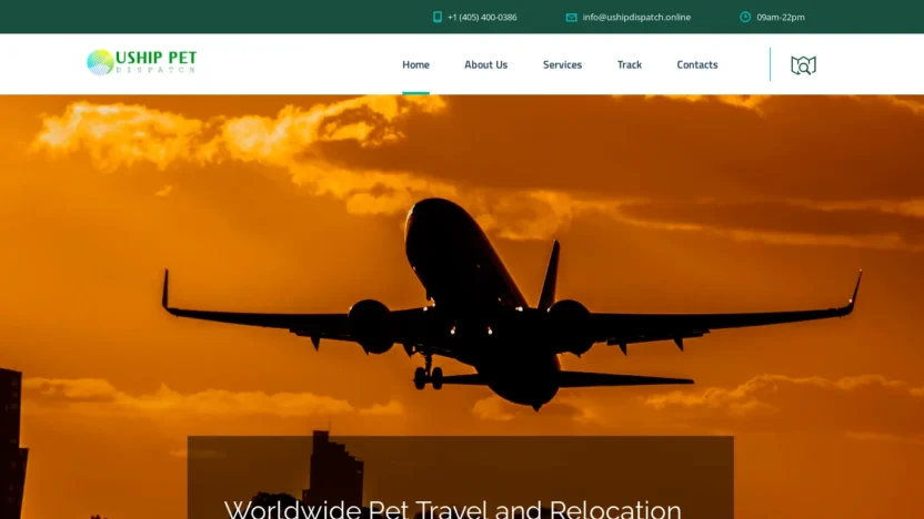 A screenshot of Ushipdispatch.online