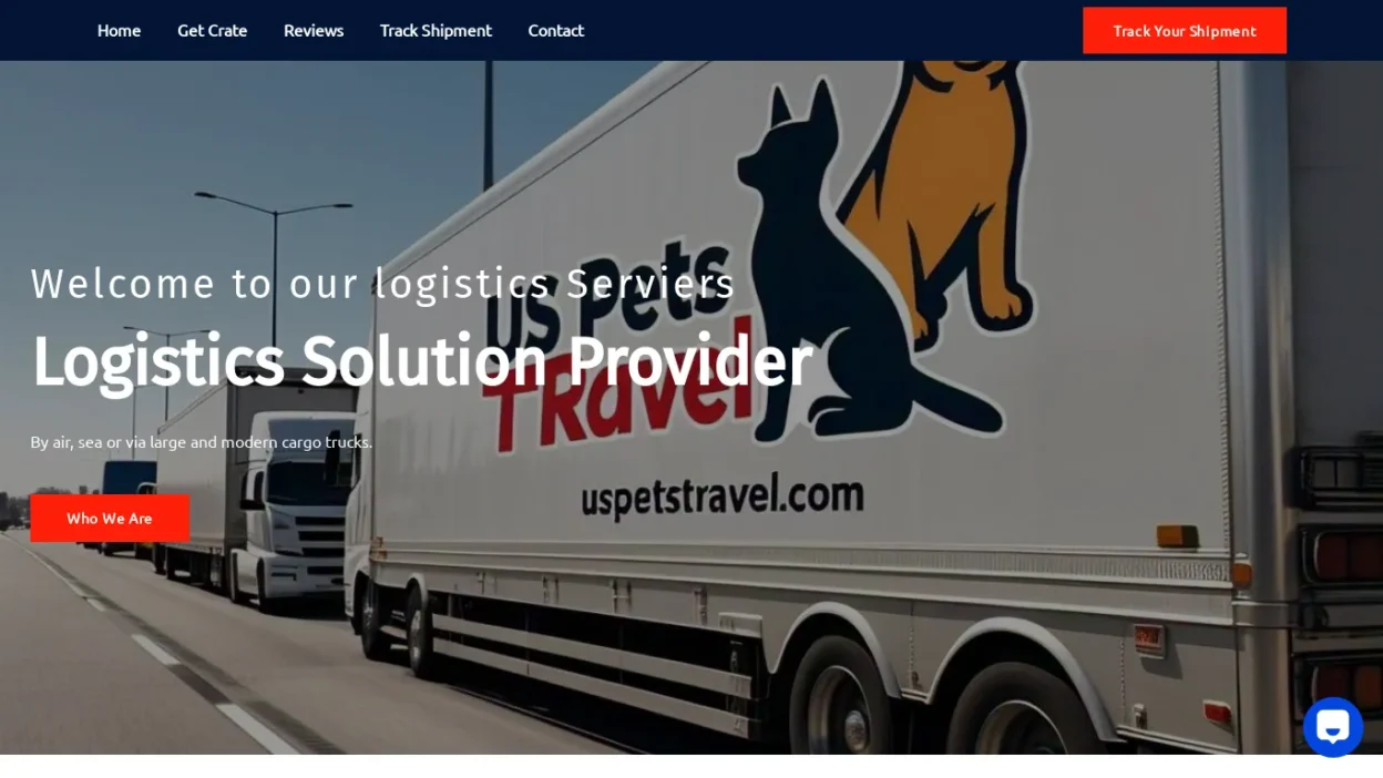 A screenshot of Uspetstravel.com