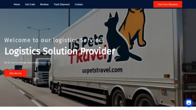 A screenshot of Uspetstravel.com
