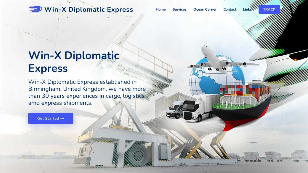 A screenshot of Winxdipexpress.com