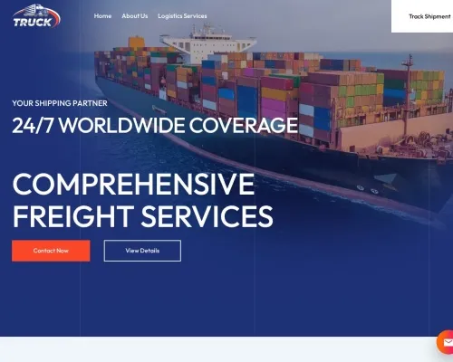 Screenshot of Scam Courier Transedgemovers.com