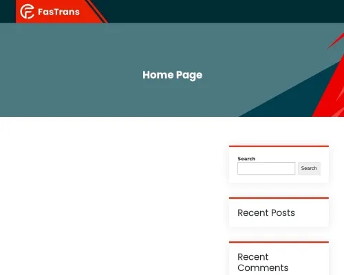 Screenshot of Scam Courier Alphatransportlogistik.com