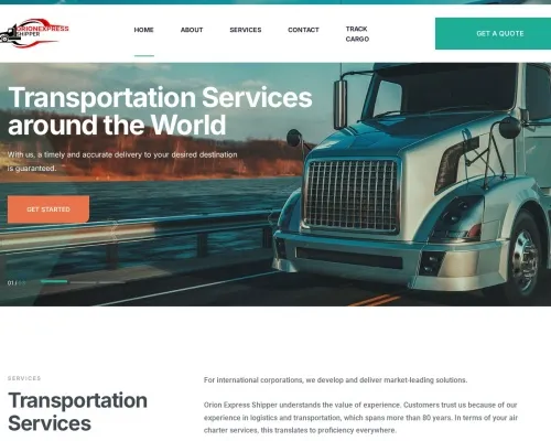 Screenshot of Scam Courier Fasttrackingagency.com