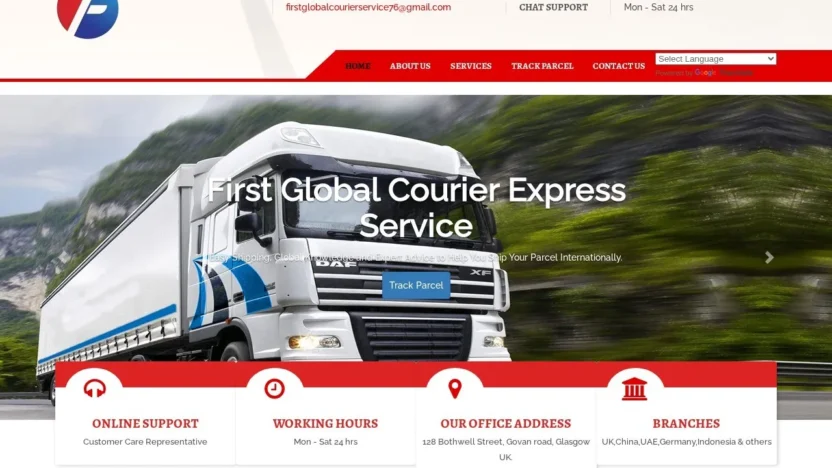 Review firstglobalcourierexpressservice.com