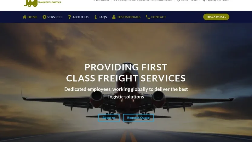 Review hypertransportslogistics.com
