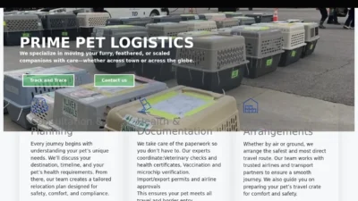 Review primepetlogistics.site
