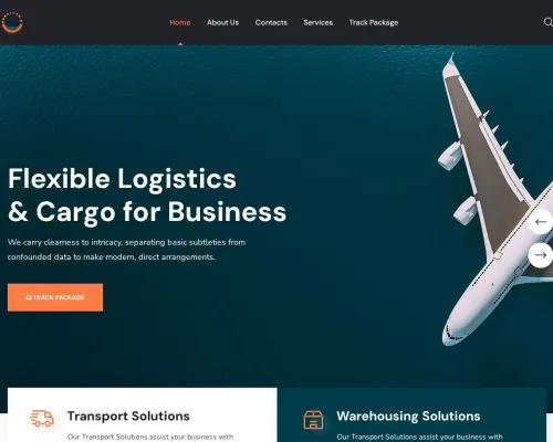Screenshot of Scam Courier Haulroutelogistics.com