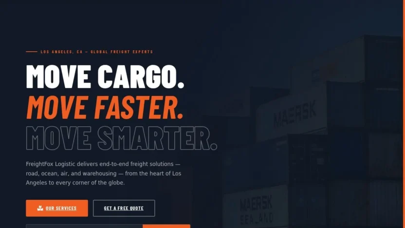 Review freightfoxlogistic.com