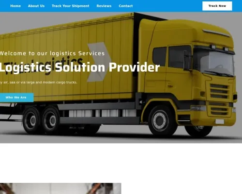 Screenshot of Scam Courier Titantrackingagency.site
