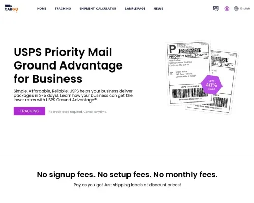 Screenshot of Scam Courier Usps-prioritymails.com