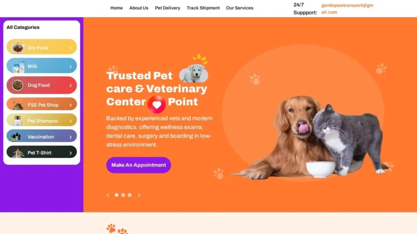 Review gentlepawtransport.com