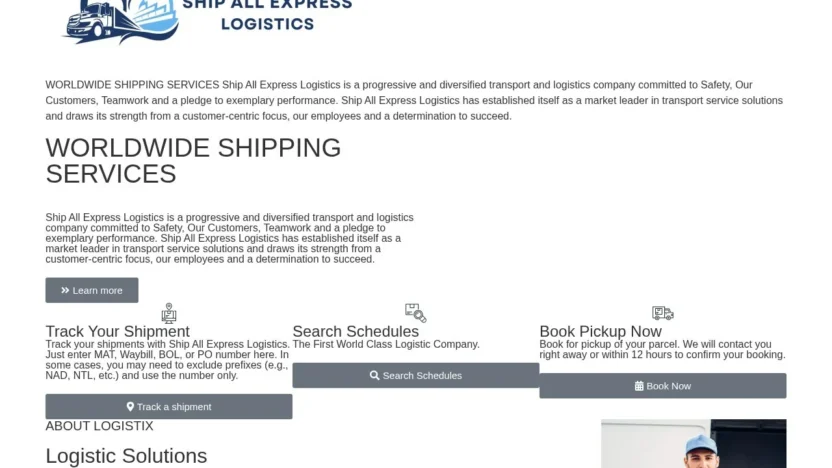 Review shipallexpresslogistics.com