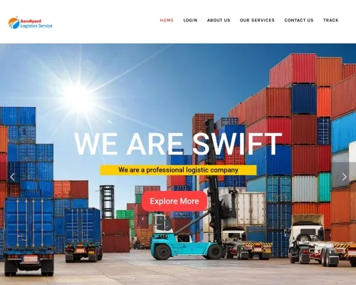 Screenshot of Scam Courier Aerospeedlogistics.com