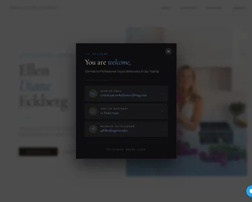 Screenshot of Scam Courier Caroledianeeckberg.com