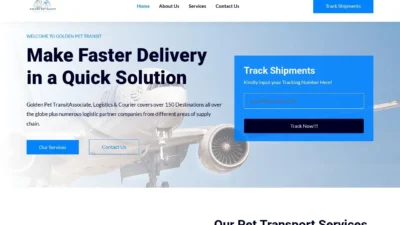 Review goldenpettransit.com