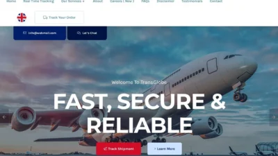 Review transglobelogistics.site