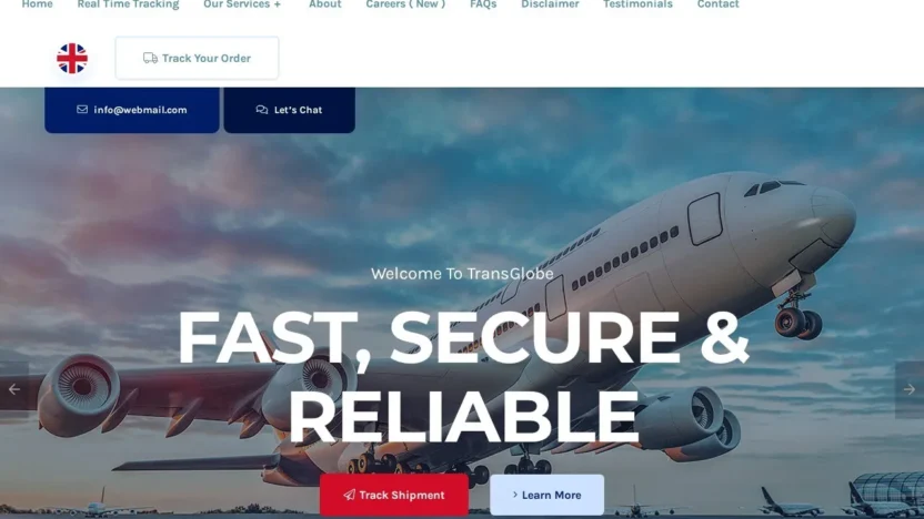 Review transglobelogistics.site
